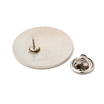 Sailor's Knot with Star Alloy Brooch JEWB-G020-07P-1