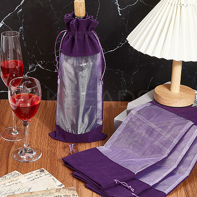 Velvet Wine Bottle Packing Pouches ABAG-WH20013-11F-1
