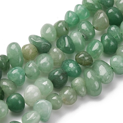 Natural Green Aventurine Beads Strands G-RM250109-B1-1