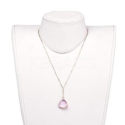 Pendant Necklaces NJEW-JN02648-M-1