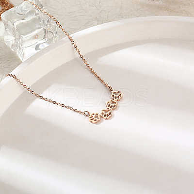 304 Stainless Steel Pendant Necklace TR0656-1-1