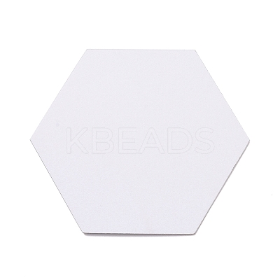 Hexagon Mirror Wall Stickers AJEW-XCP0002-07-1