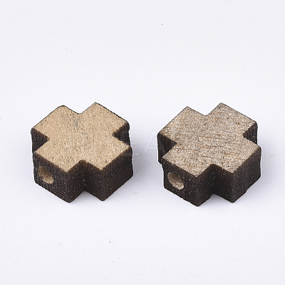 Natural Wooden Beads WOOD-S050-42B-02-1