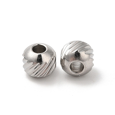 Non-Tarnish 201 Stainless Steel Bead STAS-H214-29B-P-1-1