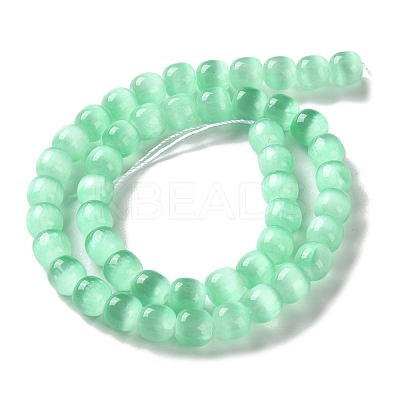 Natural Selenite Beads Strands G-B103-A01-05-1