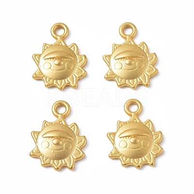 Rack Plating Alloy Pendants PALLOY-I215-03G-1