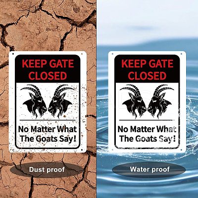 UV Protected & Waterproof Aluminum Warning Signs AJEW-WH0111-F-08-1