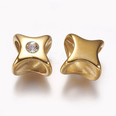 304 Stainless Steel Slide Charms STAS-I097-065G-1