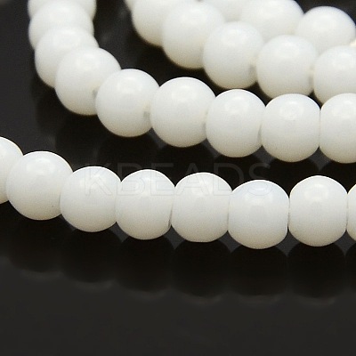 Round Glass Beads Strands GLAA-A025-4mm-03-1