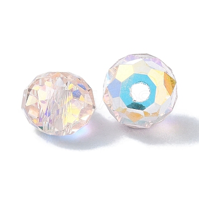 AB Color Plated Glass Beads EGLA-P059-03A-AB03-1