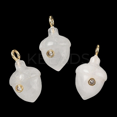 Natural Quartz Crystal Pendants GG-CBA105B-04Q-G-1
