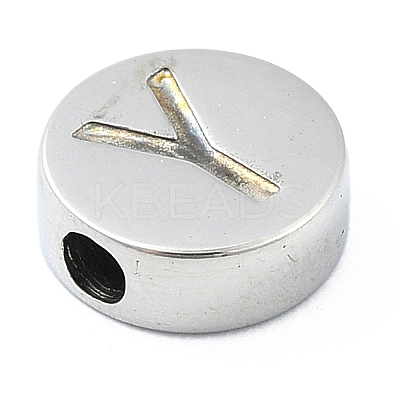 Tarnish Resistant 304 Stainless Steel Beads STAS-H219-15P-Y-1