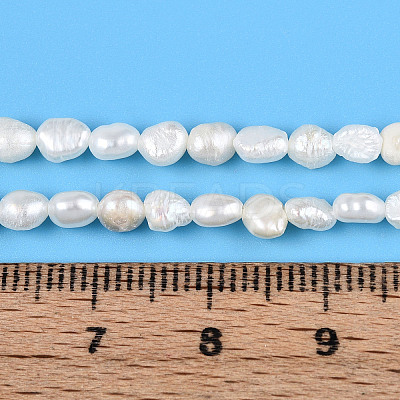 Natural Cultured Freshwater Pearl Beads Strands PEAR-N014-03K-1