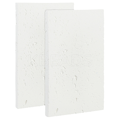 Gesso Jewelry Display Plate DJEW-WH0015-98A-1