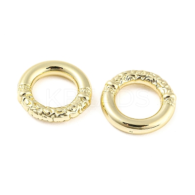 Rack Plating Alloy Linking Rings PALLOY-D023-22B-G-1
