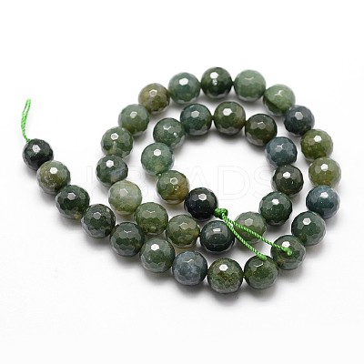 Natural Moss Agate Beads Strands LS-G-D840-25-8mm-1