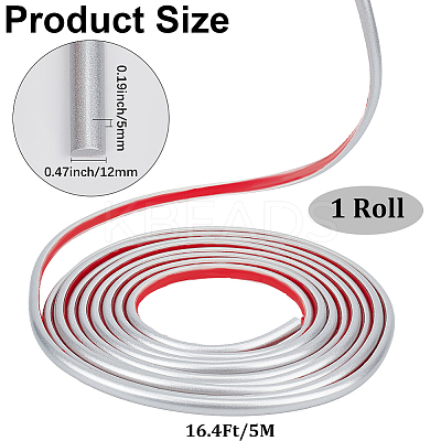 PVC Self-Adhesive Flexible Molding Trim DIY-WH20007-40F-04-1