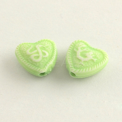Craft Style Acrylic Beads X-MACR-Q157-M34-1