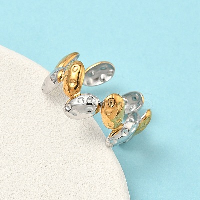 304 Stainless Steel Cuff Rings RJEW-D338-03D-GP-1