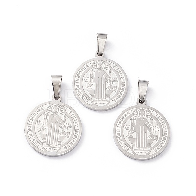 Non-Tarnish 304 Stainless Steel Pendants LS-STAS-C057-01P-1