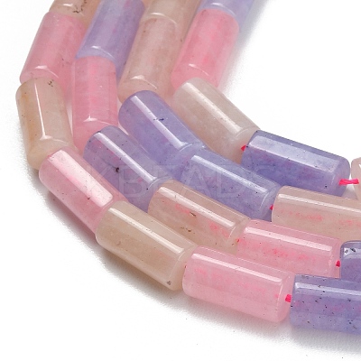 Dyed Natural Malaysia Jade Beads Strands G-C285-B01-01-1