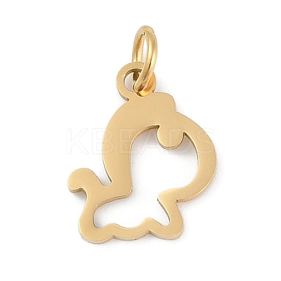 304 Stainless Steel Pendants STAS-L279-001G-07-1