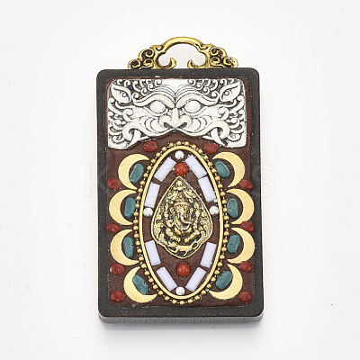 Handmade Indonesia Big Pendants IPDL-S053-206-1