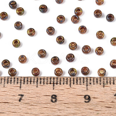 Picasso Cylinder Glass Seed Beads SEED-N011-01D-1