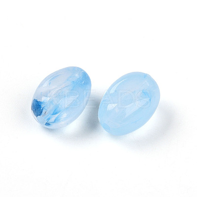 Transparent Acrylic Beads TACR-T028-38I-1