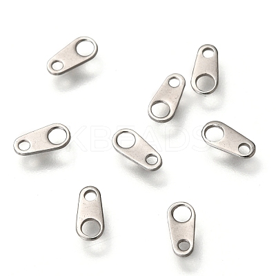 Non-Tarnish 304 Stainless Steel Chain Tabs STAS-Z034-01P-02-1