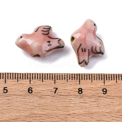 Handmade Porcelain Beads PORC-I029-07-01-1
