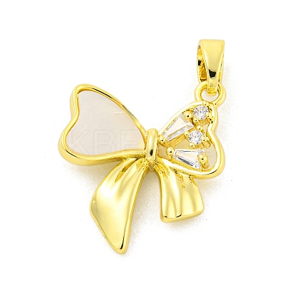Shell Pendants KK-P263-02G-1