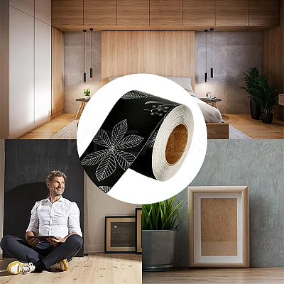 PVC Waterproof and Moisture-Proof Sticker DIY-WH20002-641A-1