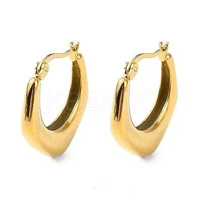 304 Stainless Steel Hoop Earrings LS-EJEW-K271-02C-G-1