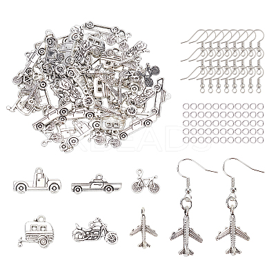 DIY Earring Making Kit DIY-AR0001-78-1