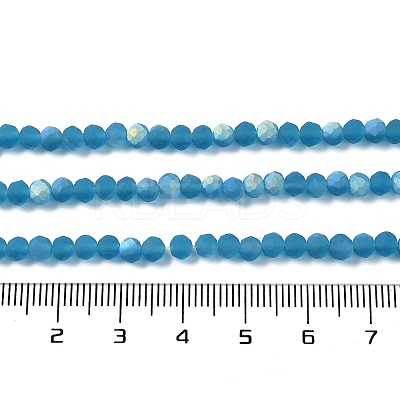 Transparent Glass Beads Strands X1-EGLA-A034-T4mm-MB27-1