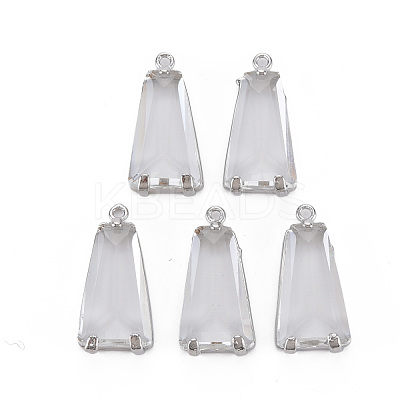 Transparent Glass Pendants GLAA-Q088-024A-1