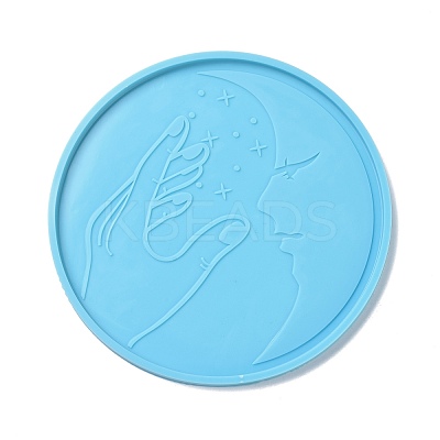 DIY Cup Mat Silicone Statue Molds DIY-C012-04C-1
