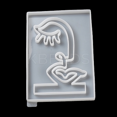 Abstract Art Human Face Display Decoration DIY Silicone Molds LS-SIMO-C011-02-1