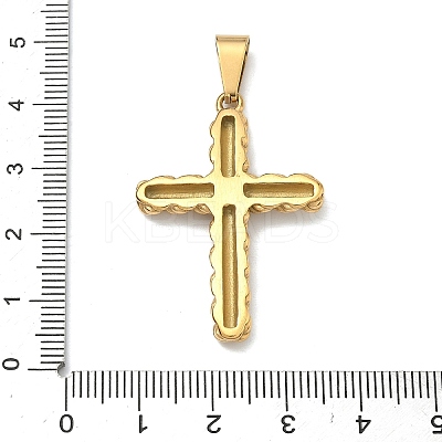 304 Stainless Steel Pendants STAS-F336-16G-1