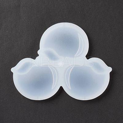 Apple Shape Food Grade Silicone Lollipop Molds DIY-D069-01-1