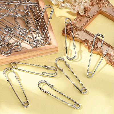 Iron Kilt Pins Brooch clasps jewelry findings IFIN-R191-60mm-1