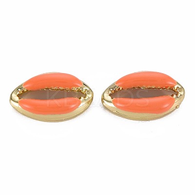 Alloy Enamel Beads PALLOY-T065-25E-1