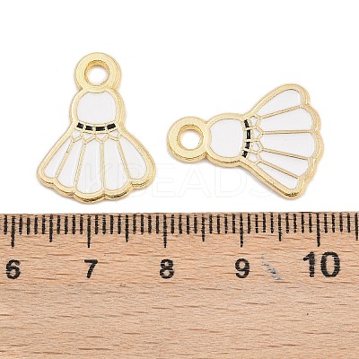 Alloy Enamel Pendants FIND-I065-01A-G-1