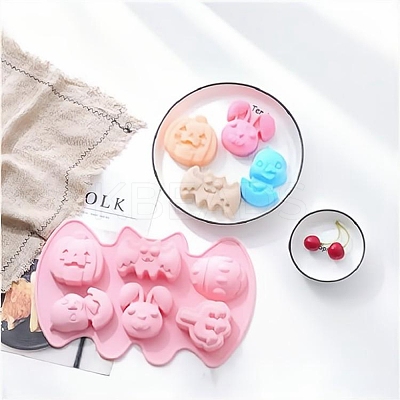 Halloween & Easter Food Grade Silicone Molds DIY-F044-01-1