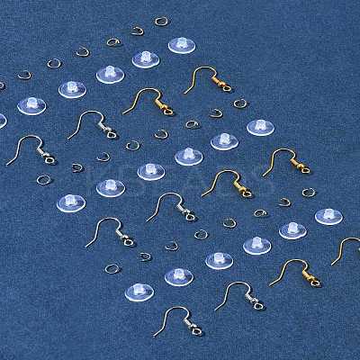 60Pcs Brass Earring Hooks DIY-FS0007-61-1