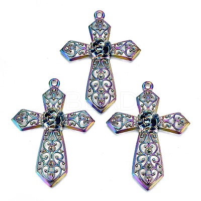 Alloy Big Pendants Rhinestone Settings X-PALLOY-N156-030-RS-1