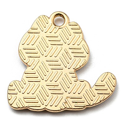 Printed Alloy Pendants ENAM-L042-04G-03-1