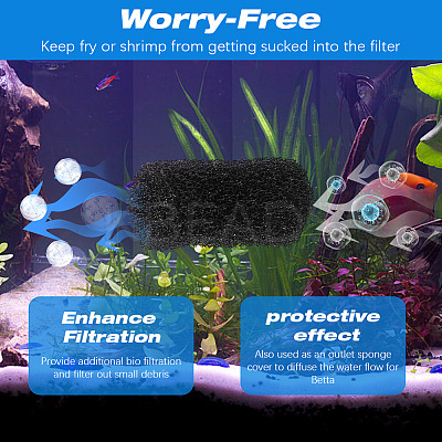 Aquarium Filter Sponge AJEW-WH20048-50A-1