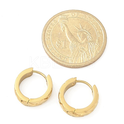 304 Stainless Steel Hoop Earrings for Women EJEW-C096-56G-1